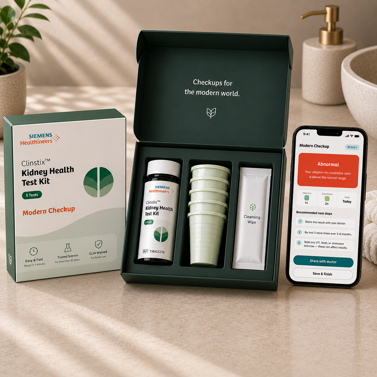 Modern Checkup™ Kidney Test Kit