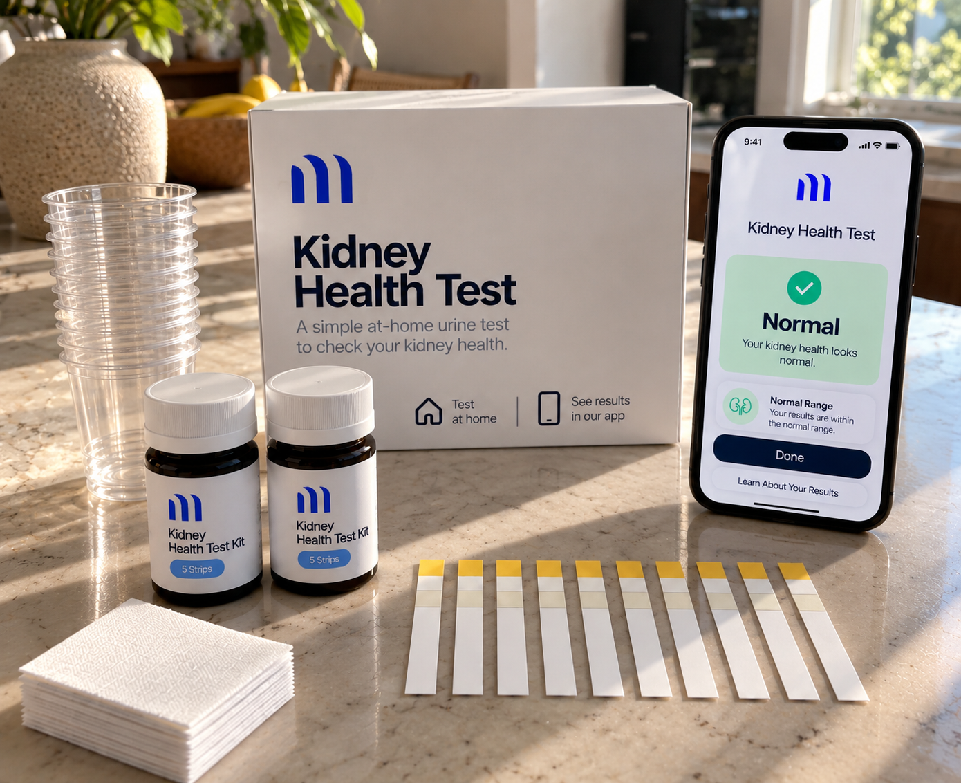 Kidney monitoring kit