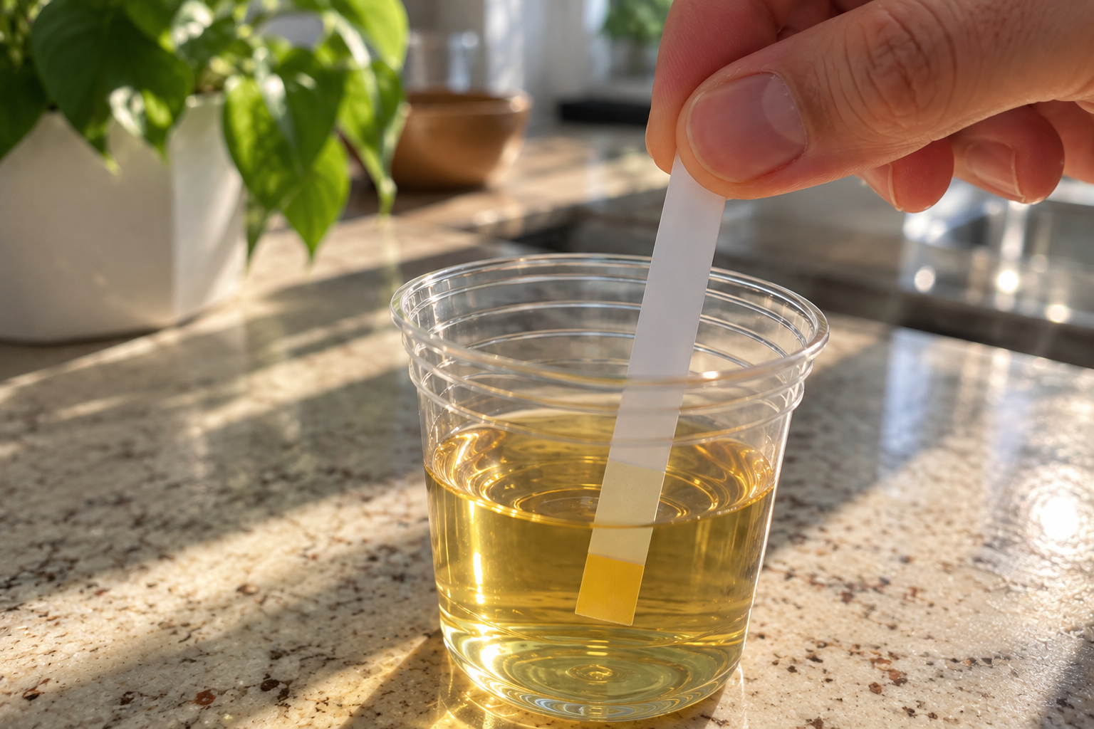 Step 1: Dip strip